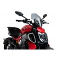 PUIG New Generation Adjustable Touring Windscreen for Ducati Diavel V4 PUIG New Generation Adjustable Touring Windscreen for Ducati Diavel V4